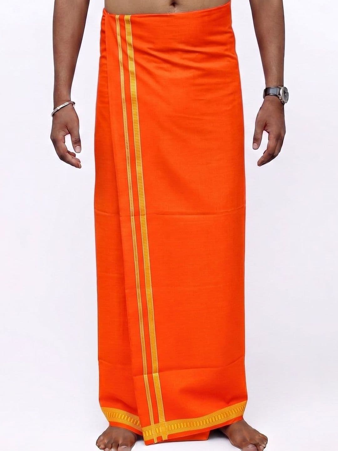 Hornbill Enterprises Men Cotton Dhoti Dhotis - view 1