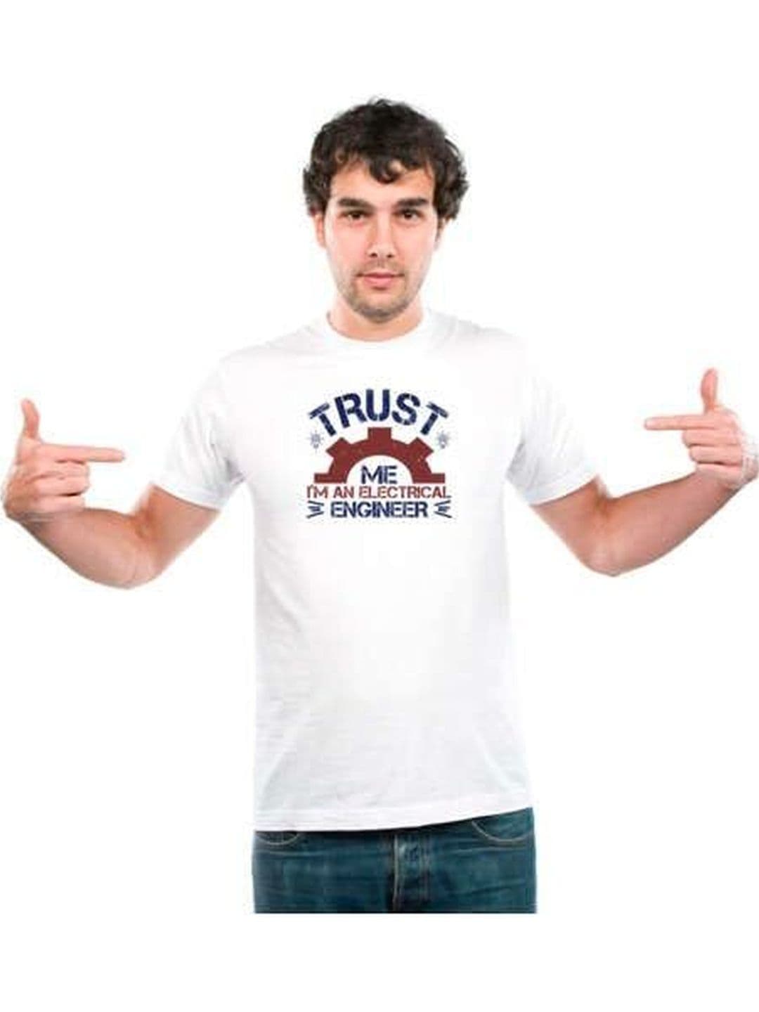 UDNAG Unisex Typography Printed T-shirt - view 1