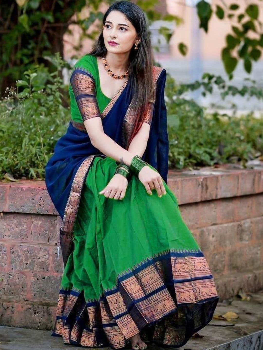 R K INFINITIVE Unstitched Lehenga & Blouse With Dupatta - view 1