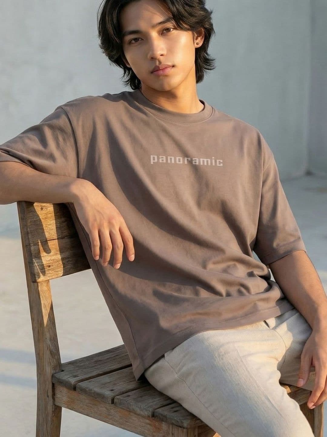 RAAX Men Streetwear Printed Pure Cotton Oversized T-Shirt - view 1