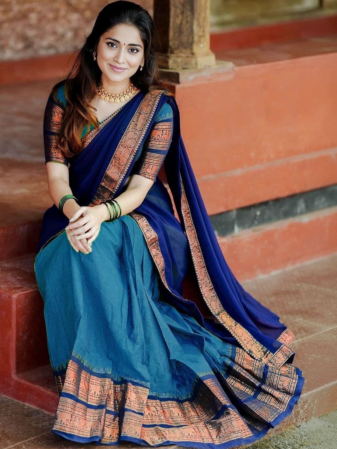 R K INFINITIVE Unstitched Lehenga & Blouse With Dupatta - view 1