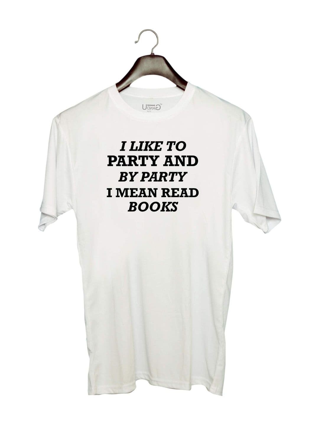 UDNAG Unisex Typography Printed T-shirt - view 1
