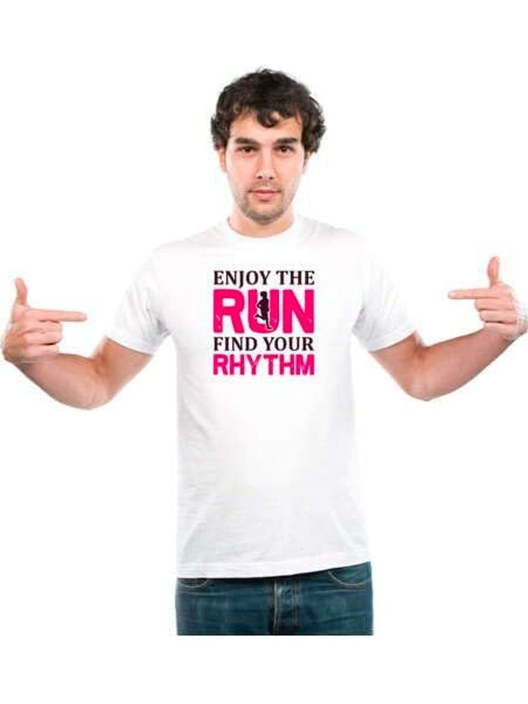 UDNAG Unisex Typography Printed T-shirt - view 1