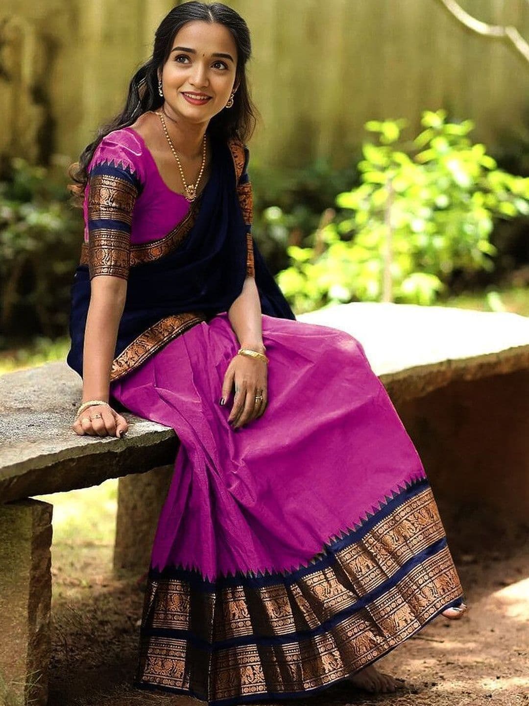 R K INFINITIVE Embellished Unstitched Lehenga & Blouse With Dupatta - view 1