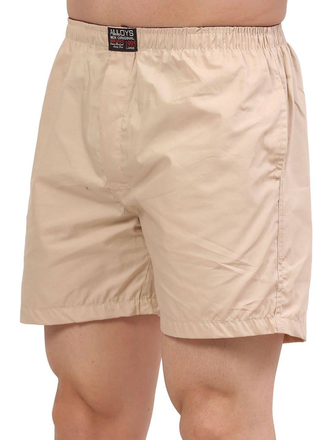 AVVOYS Men Cotton Solid Boxer with Side Pockets - view 1