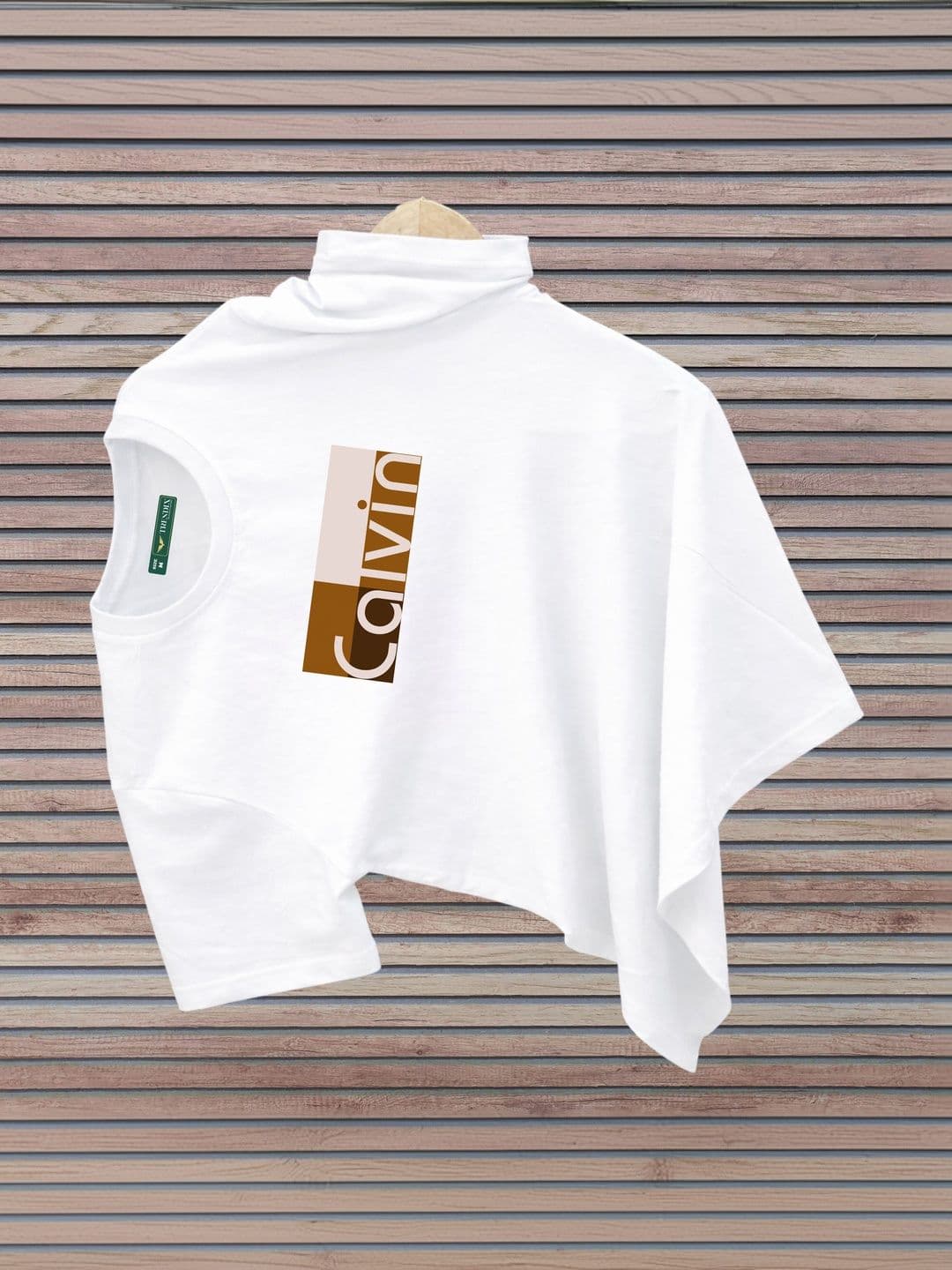 TRENDIX Men Brand Logo Printed Pure Cotton T-shirt - view 1
