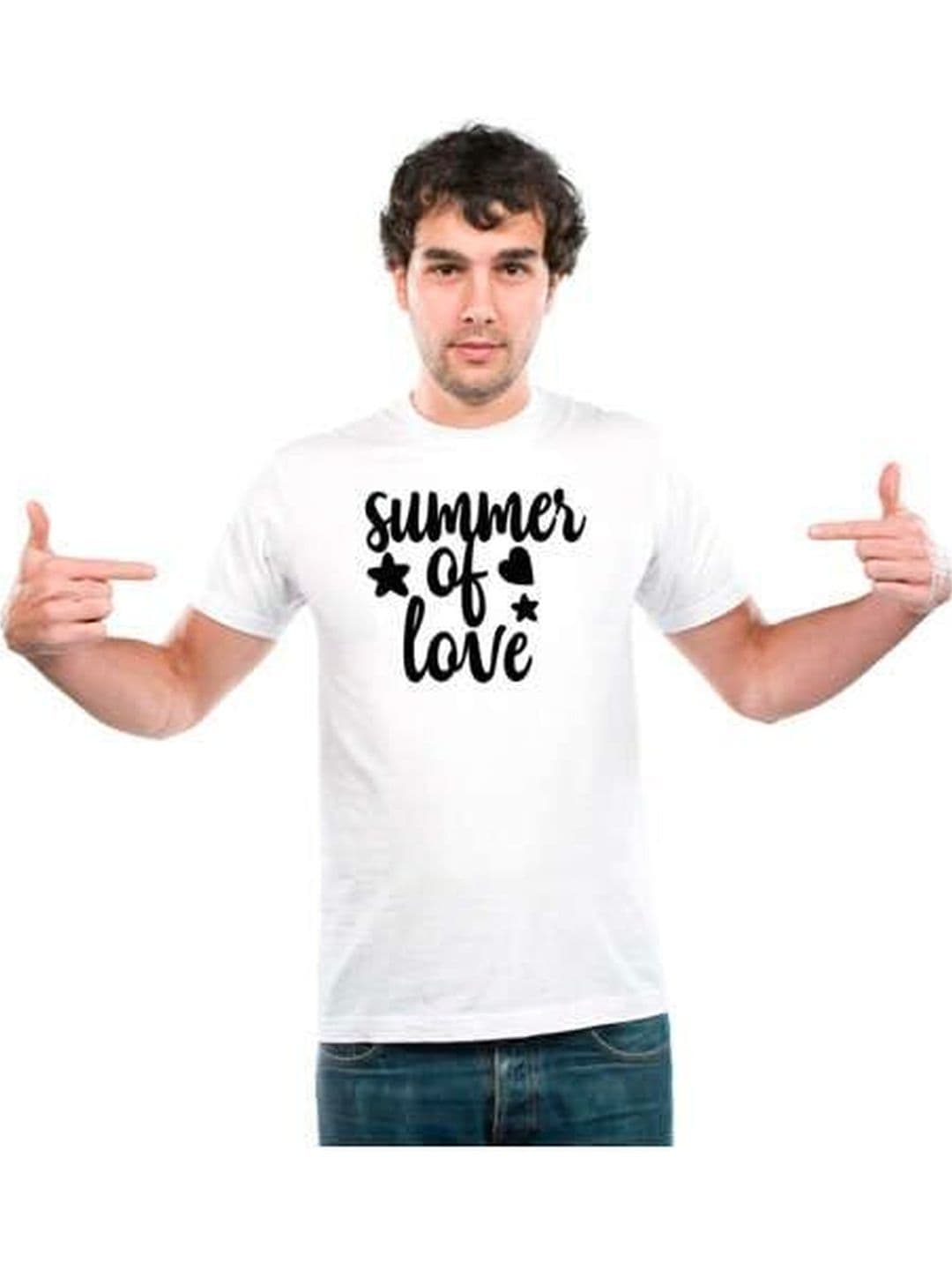 UDNAG Unisex Typography Printed T-shirt - view 1