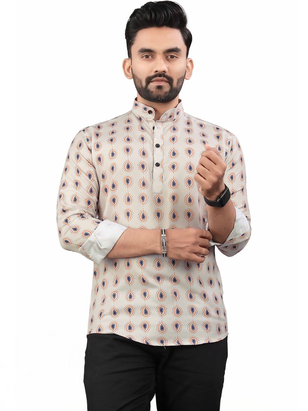 SEDUM SESTRI Men Paisley Printed Kurta - view 1