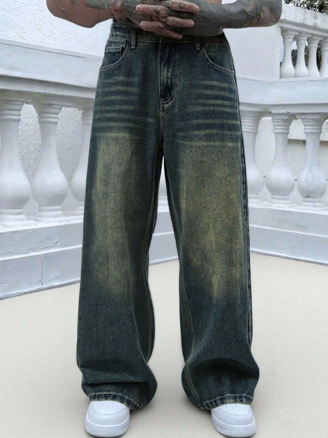 YAMEETFIT Men Jean Mid-Rise Jeans - view 1