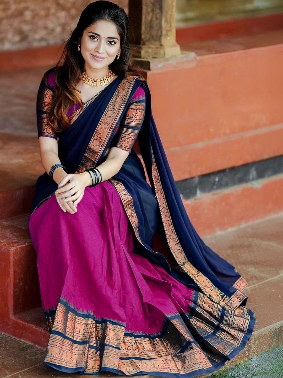 R K INFINITIVE Unstitched Lehenga & Blouse With Dupatta - view 1