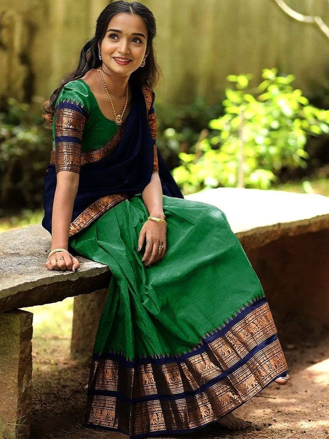 R K INFINITIVE Embellished Unstitched Lehenga & Blouse With Dupatta - view 1