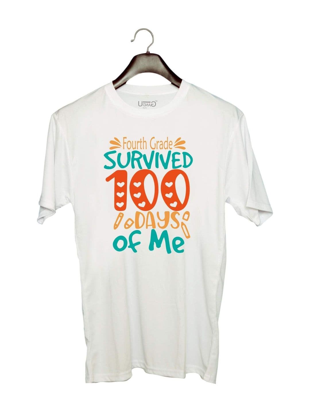 UDNAG Unisex Typography Printed T-shirt - view 1
