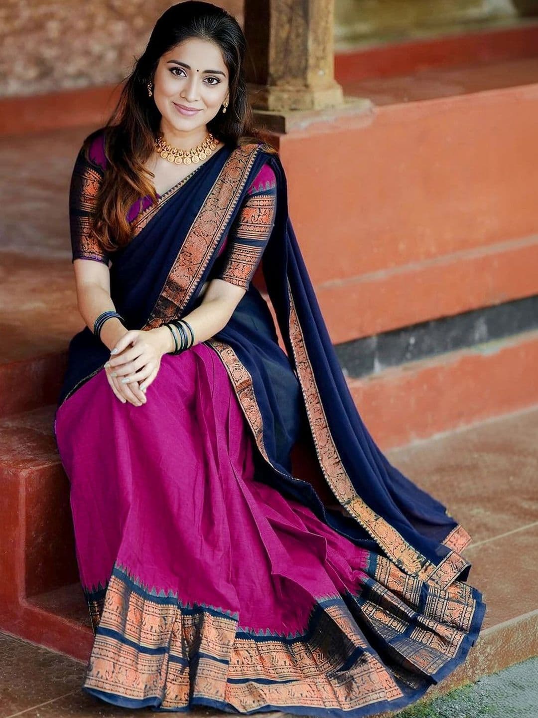 R K INFINITIVE Unstitched Lehenga & Blouse With Dupatta - view 1