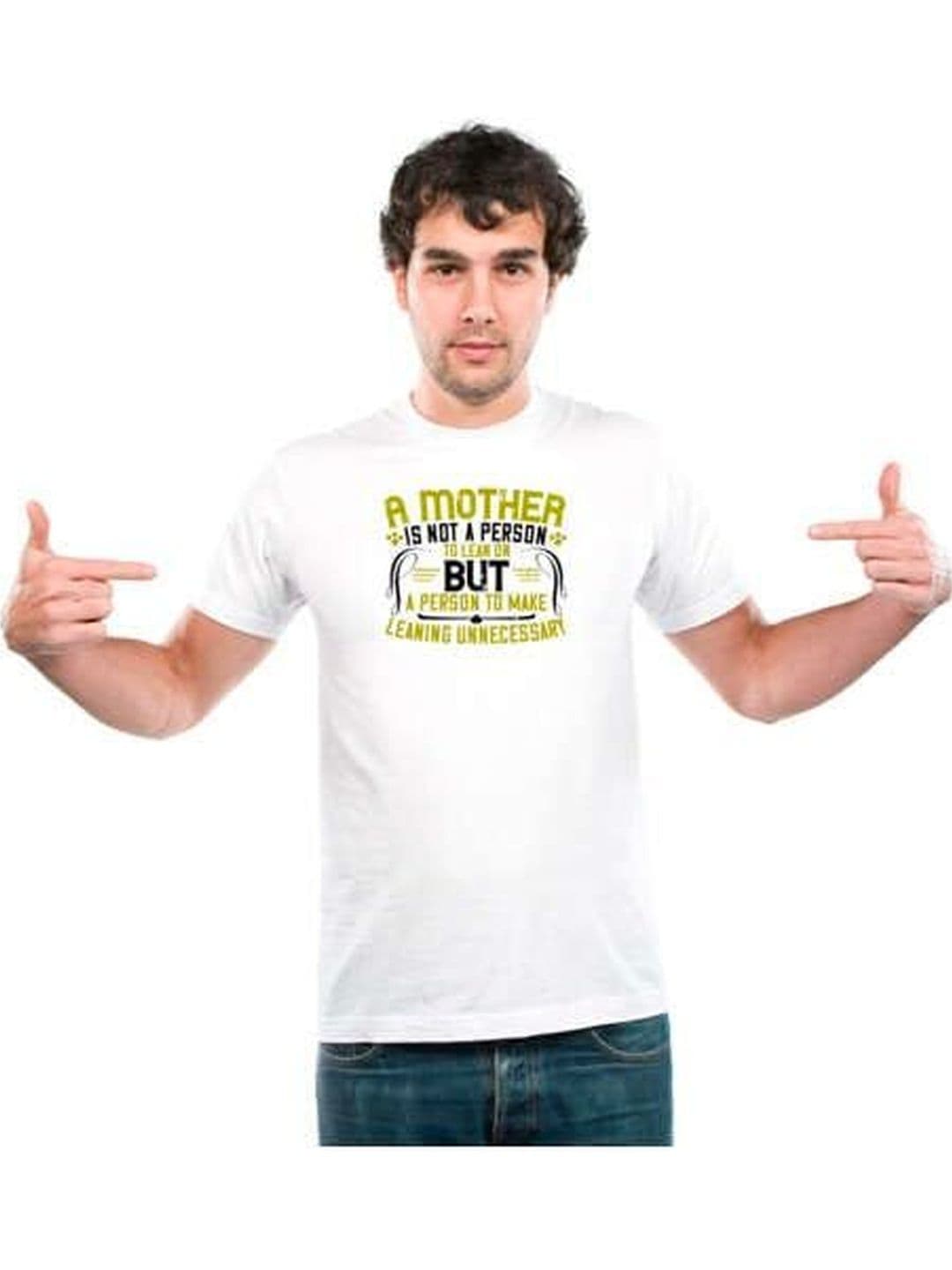 UDNAG Unisex Typography Printed T-shirt - view 1