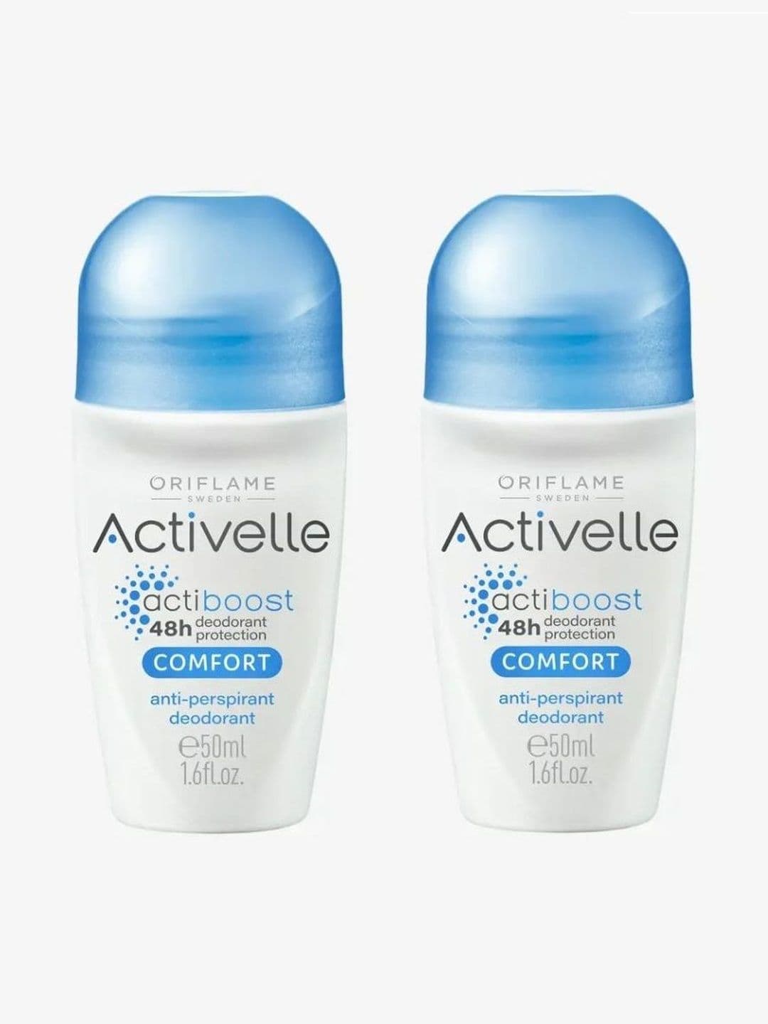 Oriflame Sweden Set Of 2 Activelle Comfort Anti-Perspirant Deodorant- 50ml Each - view 1