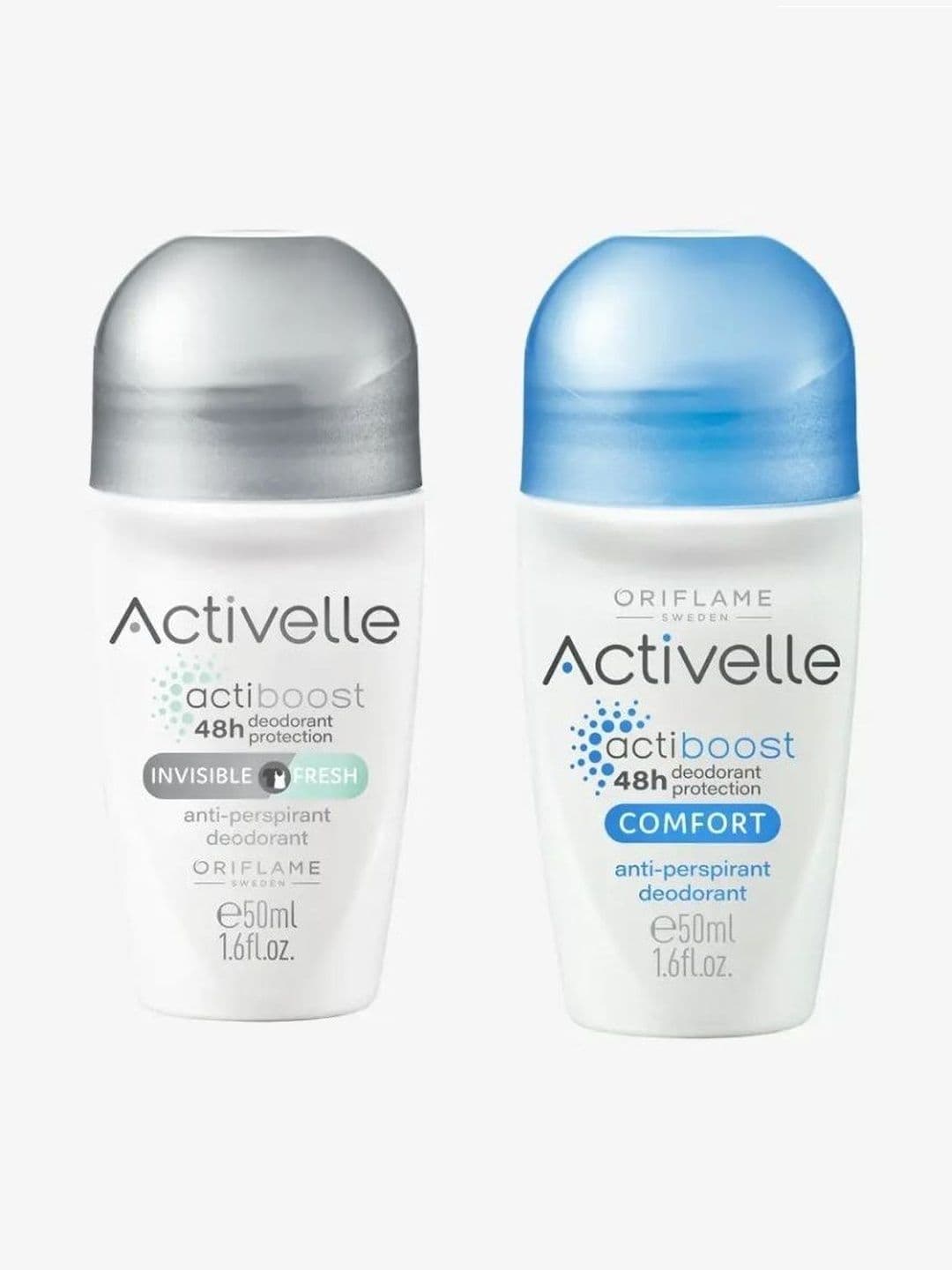 Oriflame Sweden Set Of 2 Activelle Anti-Perspirant Deodorant 50ml Each - view 1