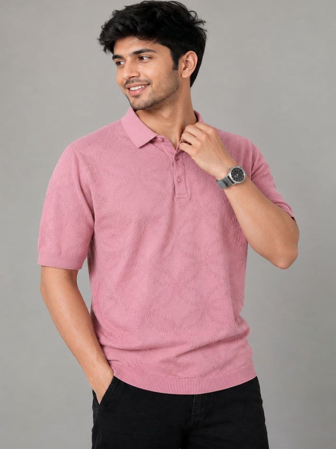 Araavi Men Polo Collar T-shirt - view 1
