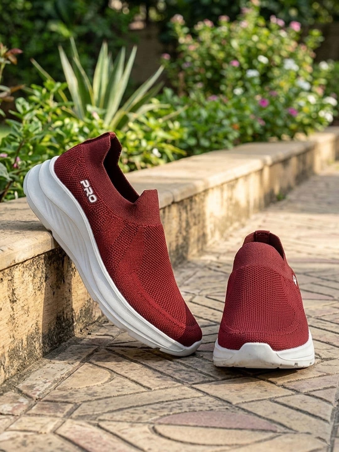 Khadims Men Textile Walking Non-Marking Shoes - view 1