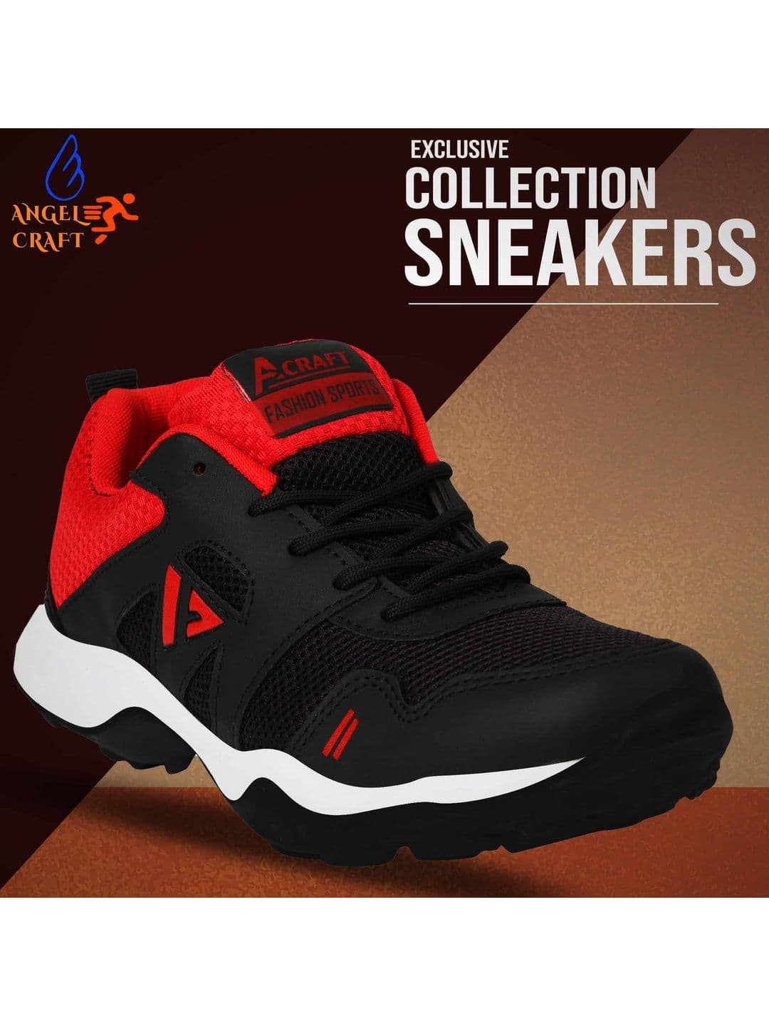 ANGEL CRAFT Men Running Non-Marking Shoes - view 1