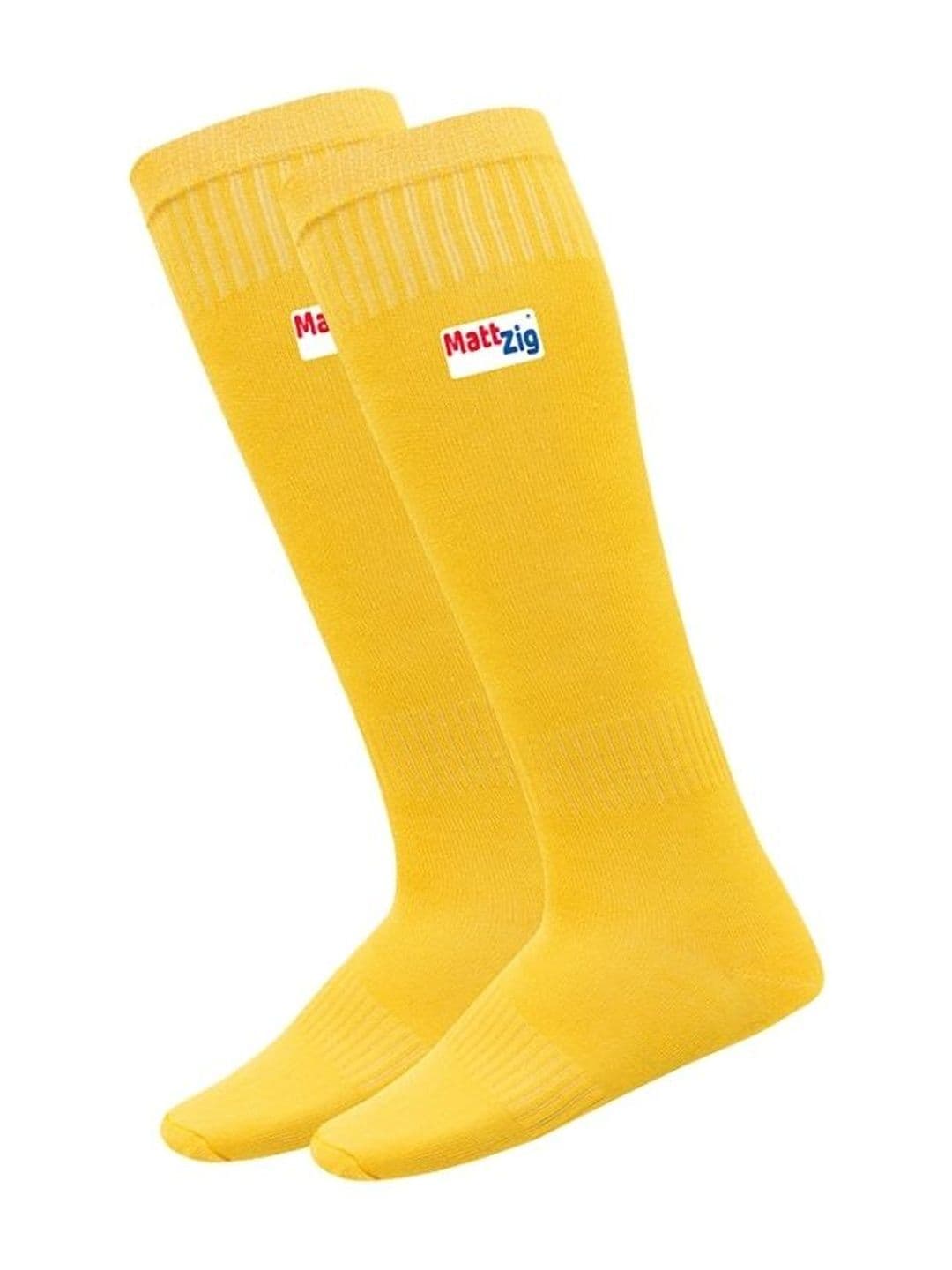 MattZig Men Cotton Blend Knee Length Socks - view 1