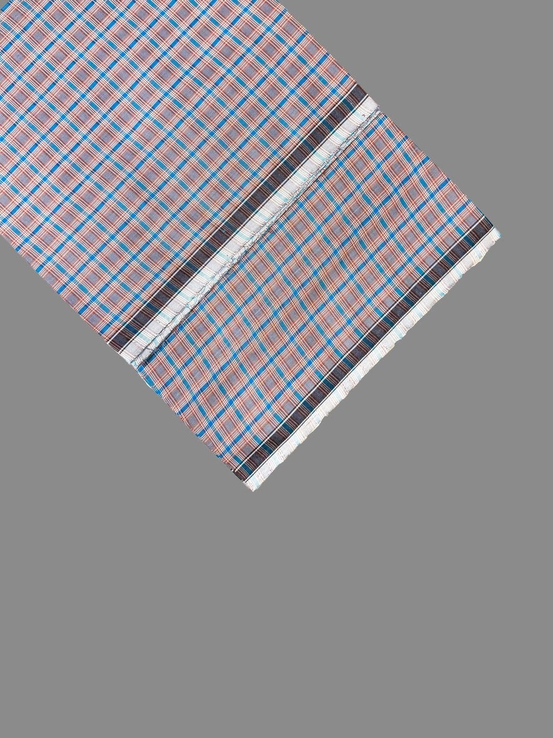 Sawariya handloom Men Checked Cotton Dhoti Dhotis - view 1