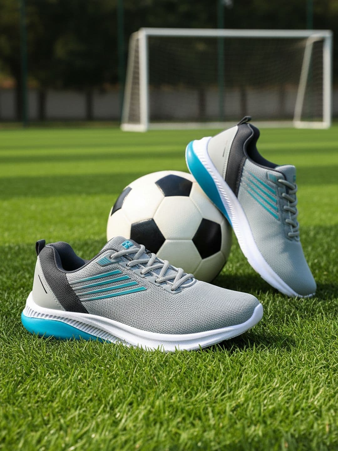 Khadims Men Round Toe Lace-Up Non-Marking Sports Shoes - view 1