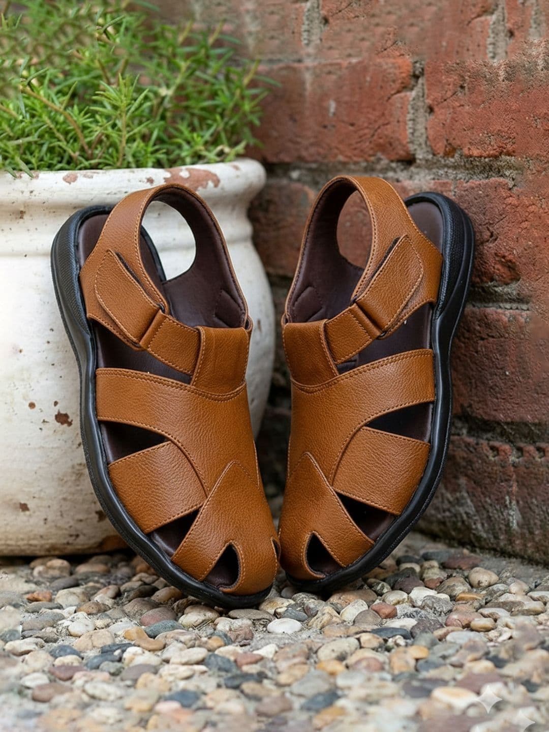 Khadims Fisherman Casual Sandals - view 1