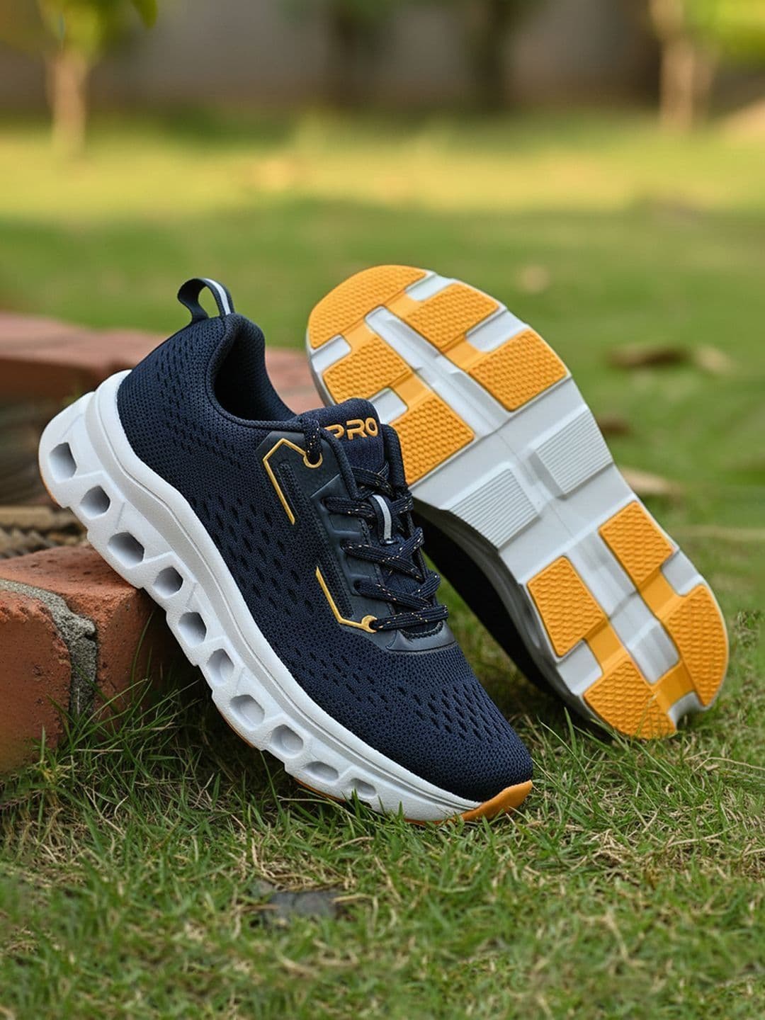 Khadims Men Textile Running Non-Marking Shoes - view 1