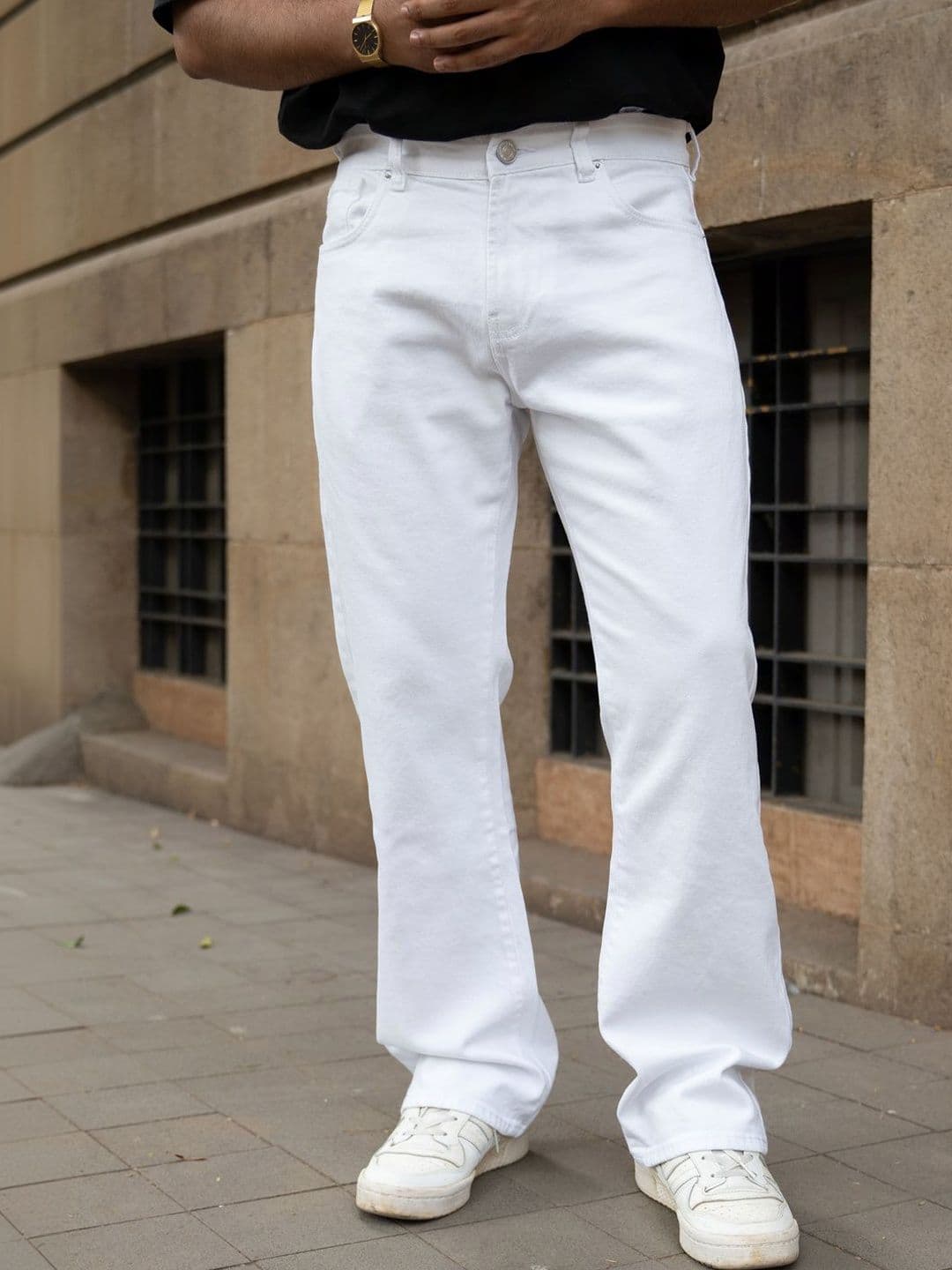 Powerlook Men Bootcut Mid-Rise Jeans - view 1
