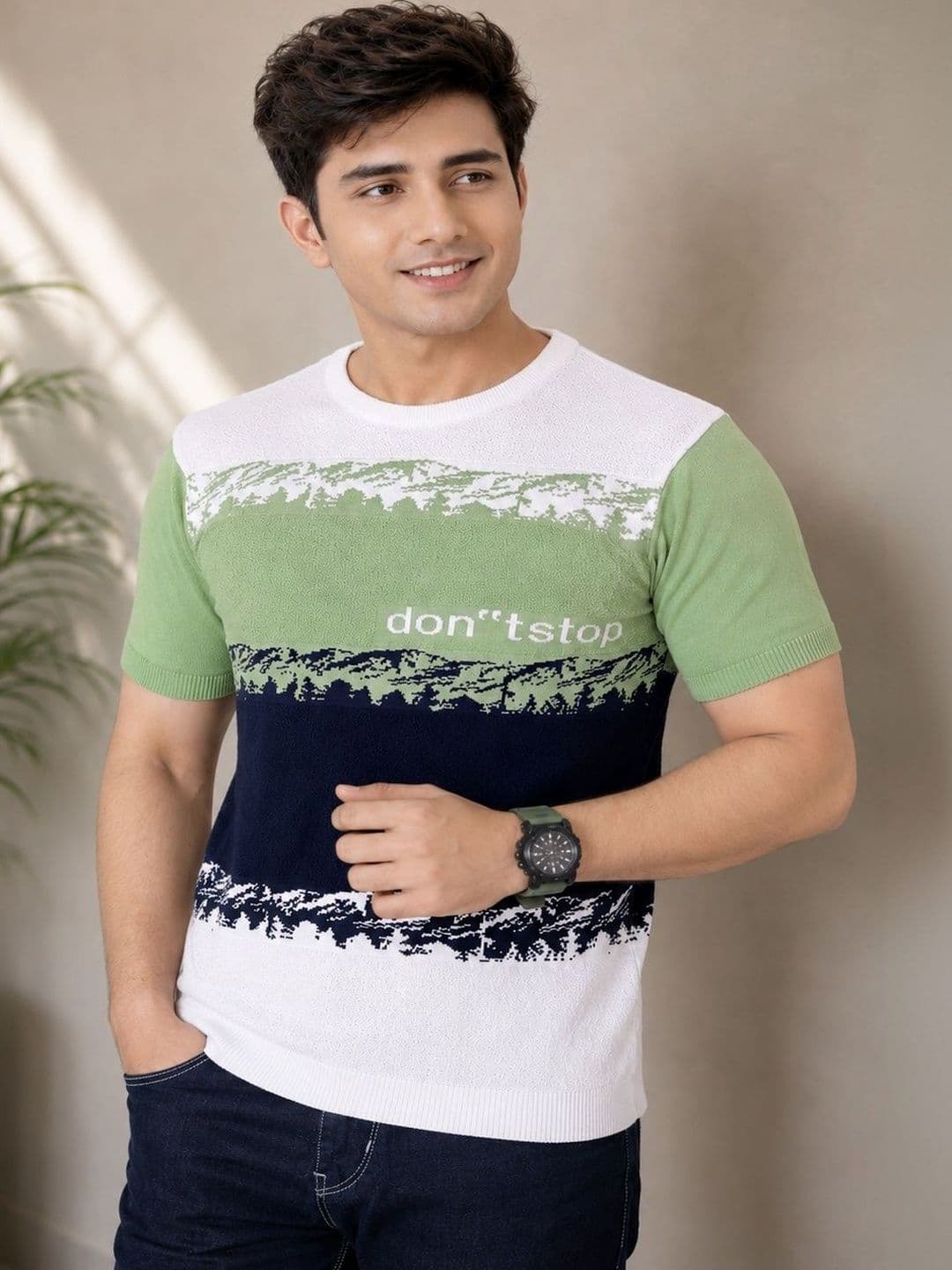 Araavi Men Typography Printed T-shirt - view 1