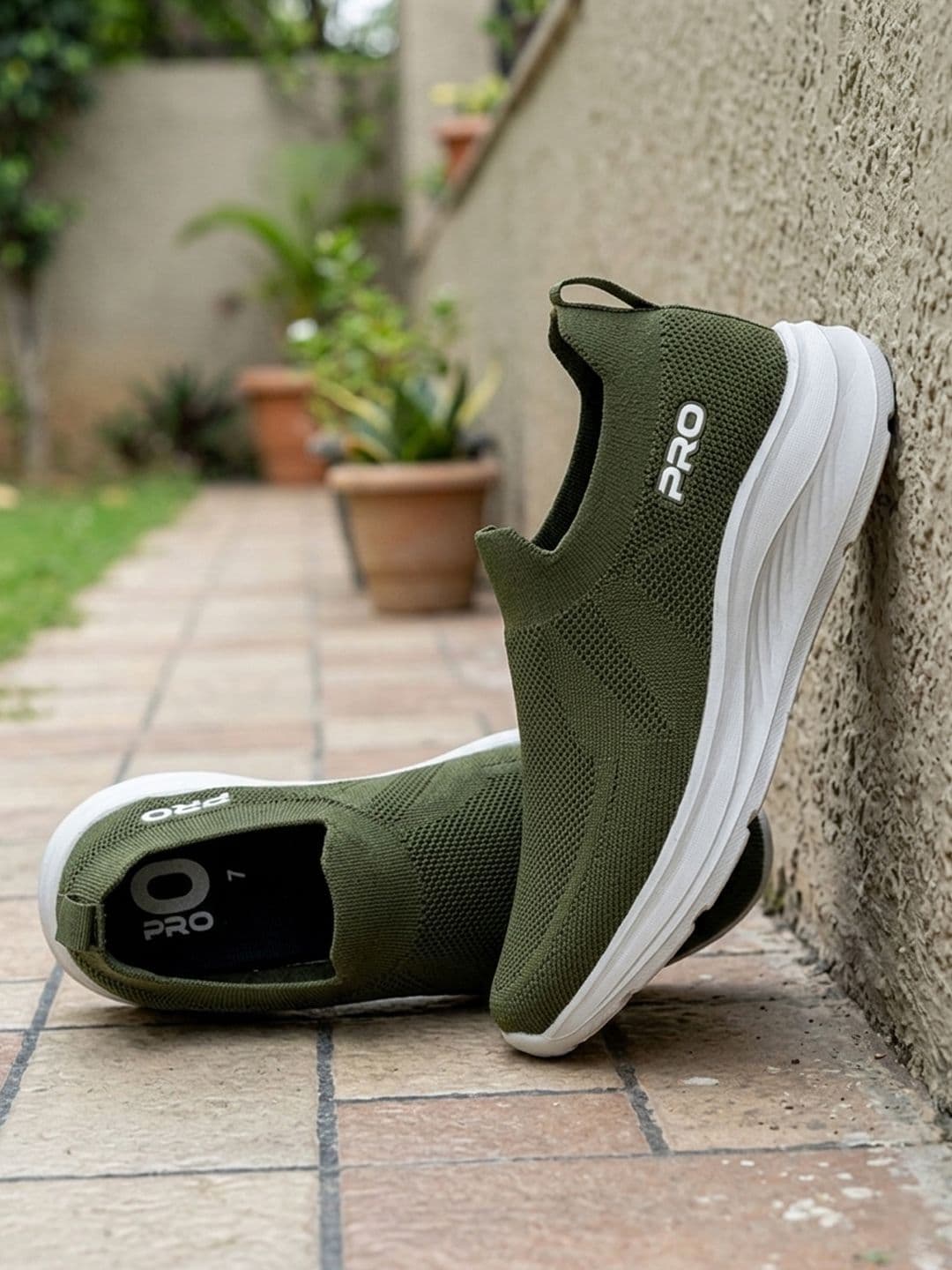 Khadims Men Textile Walking Non-Marking Shoes - view 1