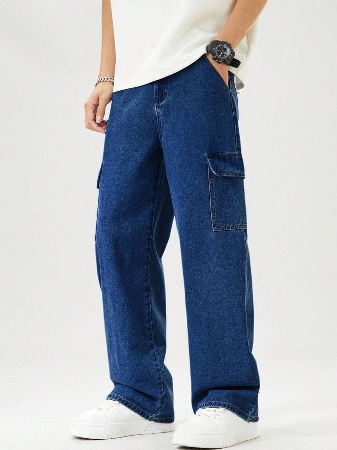 YAMEETFIT Men Jean Straight Fit Mid-Rise Denim Jeans - view 1