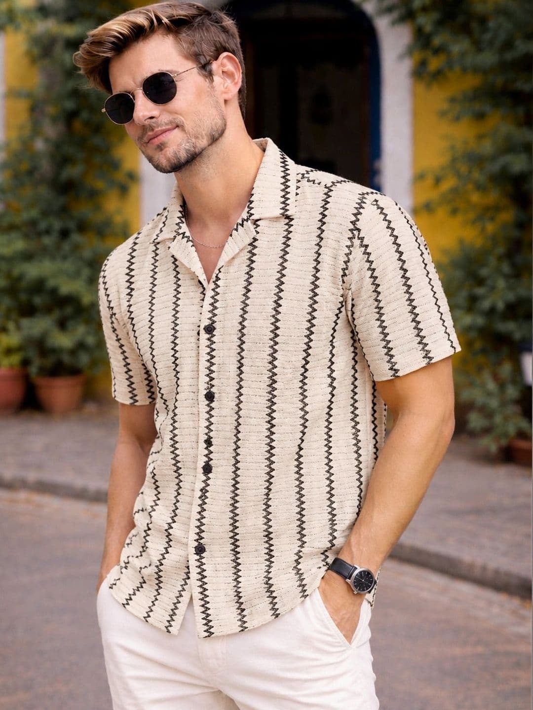 Lahaba Men Printed Casual Shirt - view 1