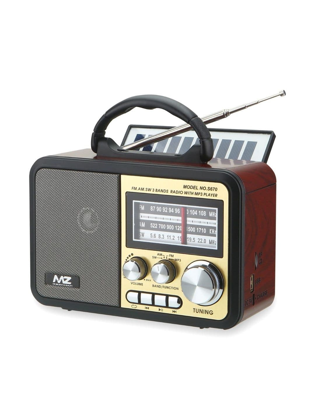MZ S670 5W Power With 1500mAh Battery Speaker