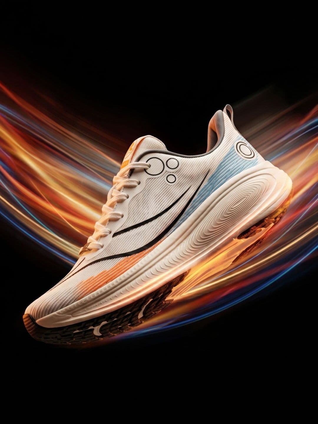 OFF LIMITS Krypton White Mesh Running Shoes - view 1