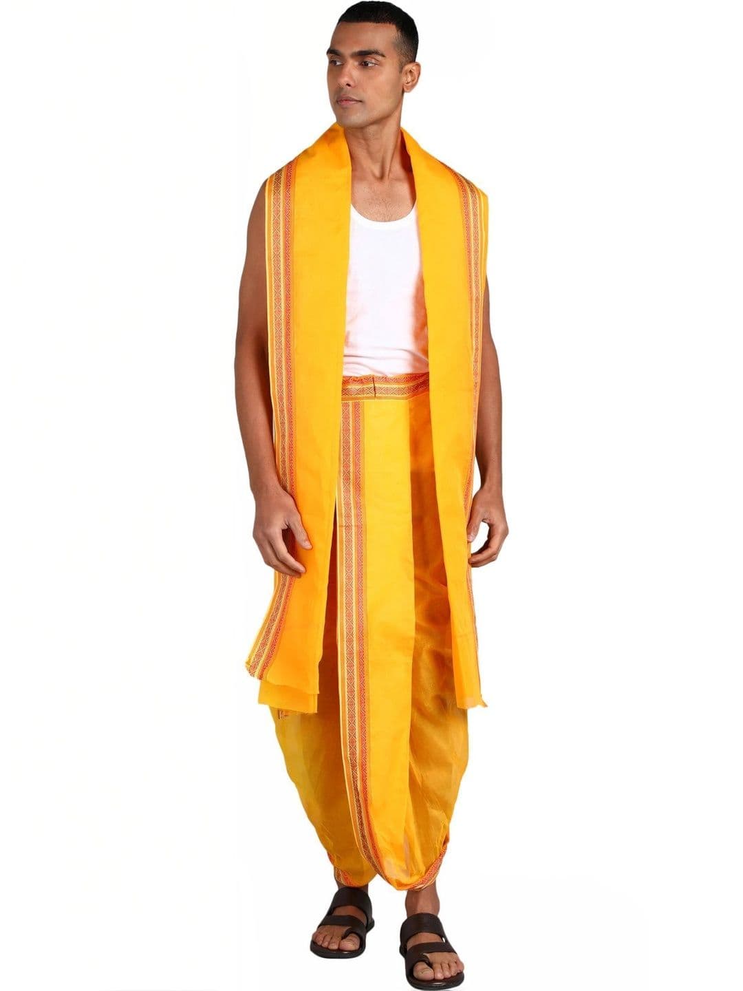 Shree shyam Handloom Men Cotton Dhoti Dhotis - view 1
