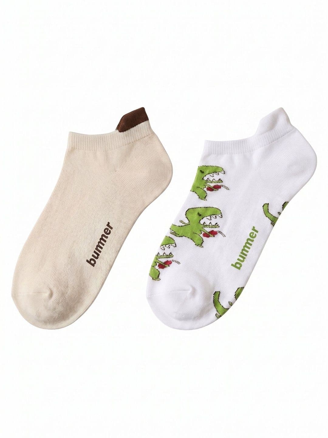 bummer Unisex Pack of 2 Cotton Patterned Ankle Length Socks - view 1