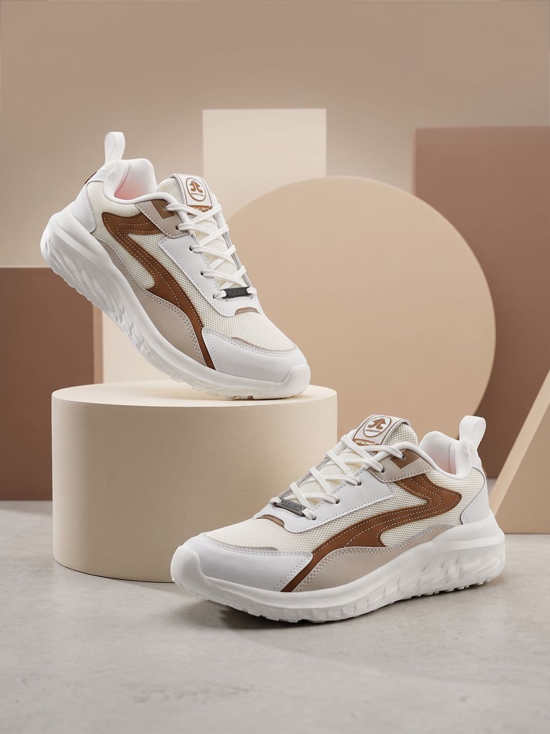 OFF LIMITS Hitch Tan Mesh Running Shoes - view 1