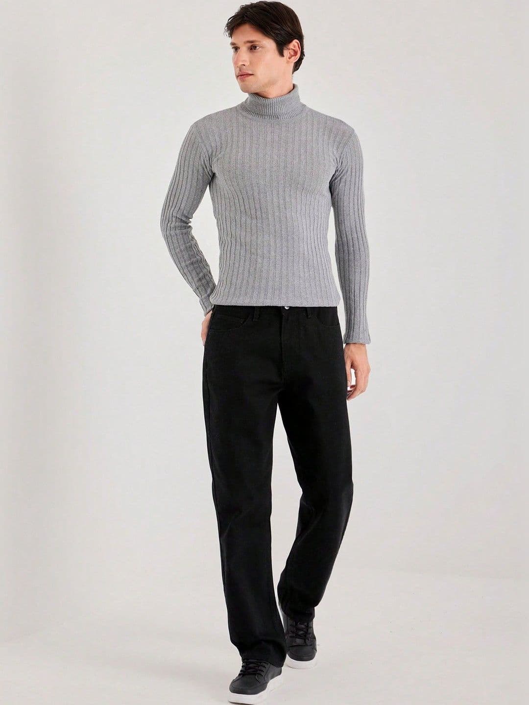 YAMEETFIT Men Jean Straight Fit Mid-Rise Jeans - view 1