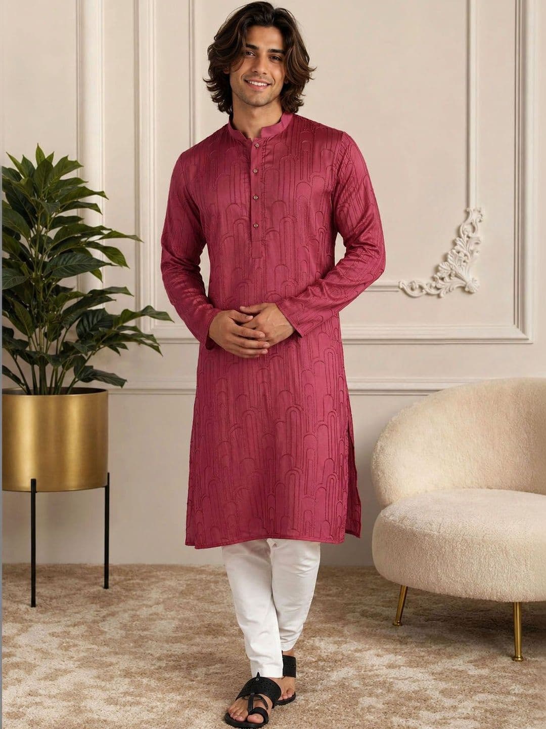 SOURAGYA Men Kurta - view 1