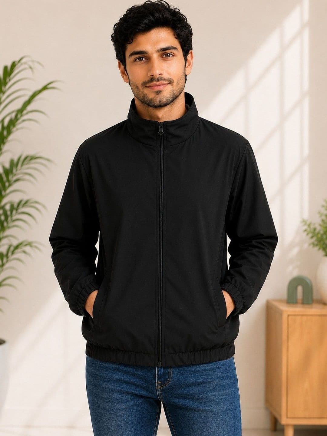 JKT Men Lightweight Running Bomber Jacket - view 1