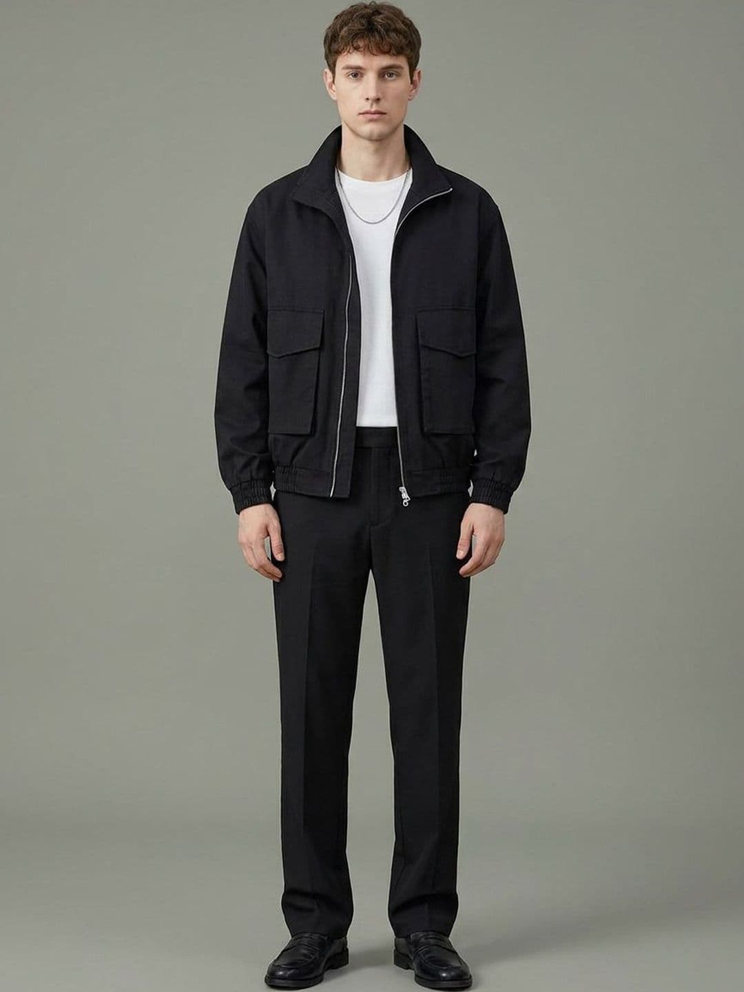 ATELIER REBEL Men Outdoor Bomber Jacket - view 1