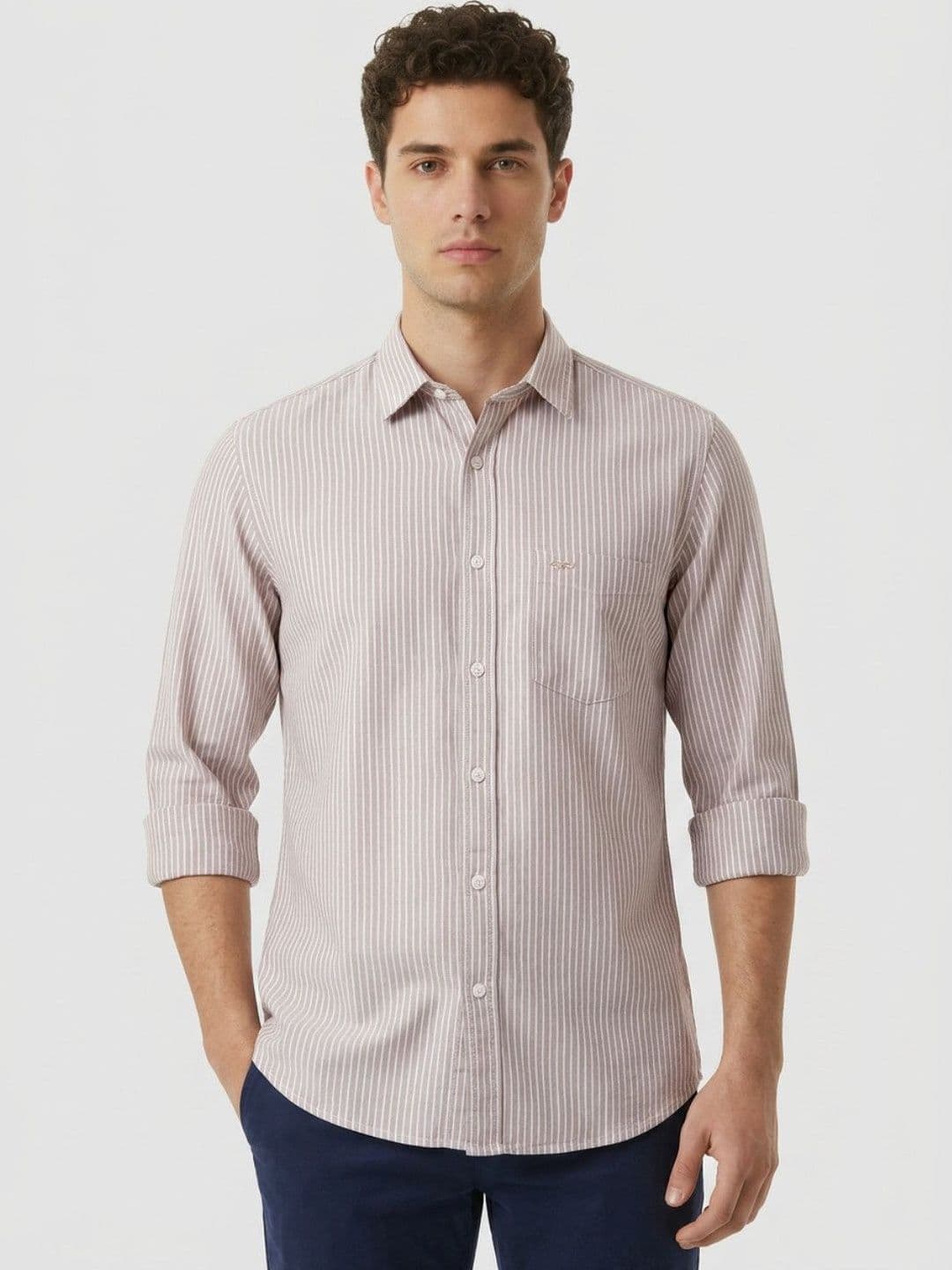 ColorPlus Men Striped Casual Shirt - view 1