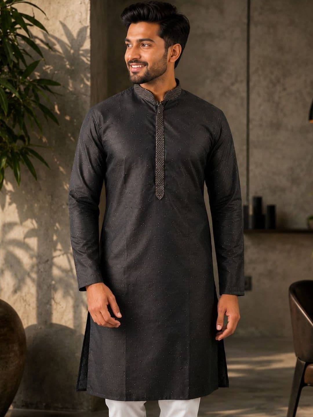 DEVOILER Men Kurta - view 1