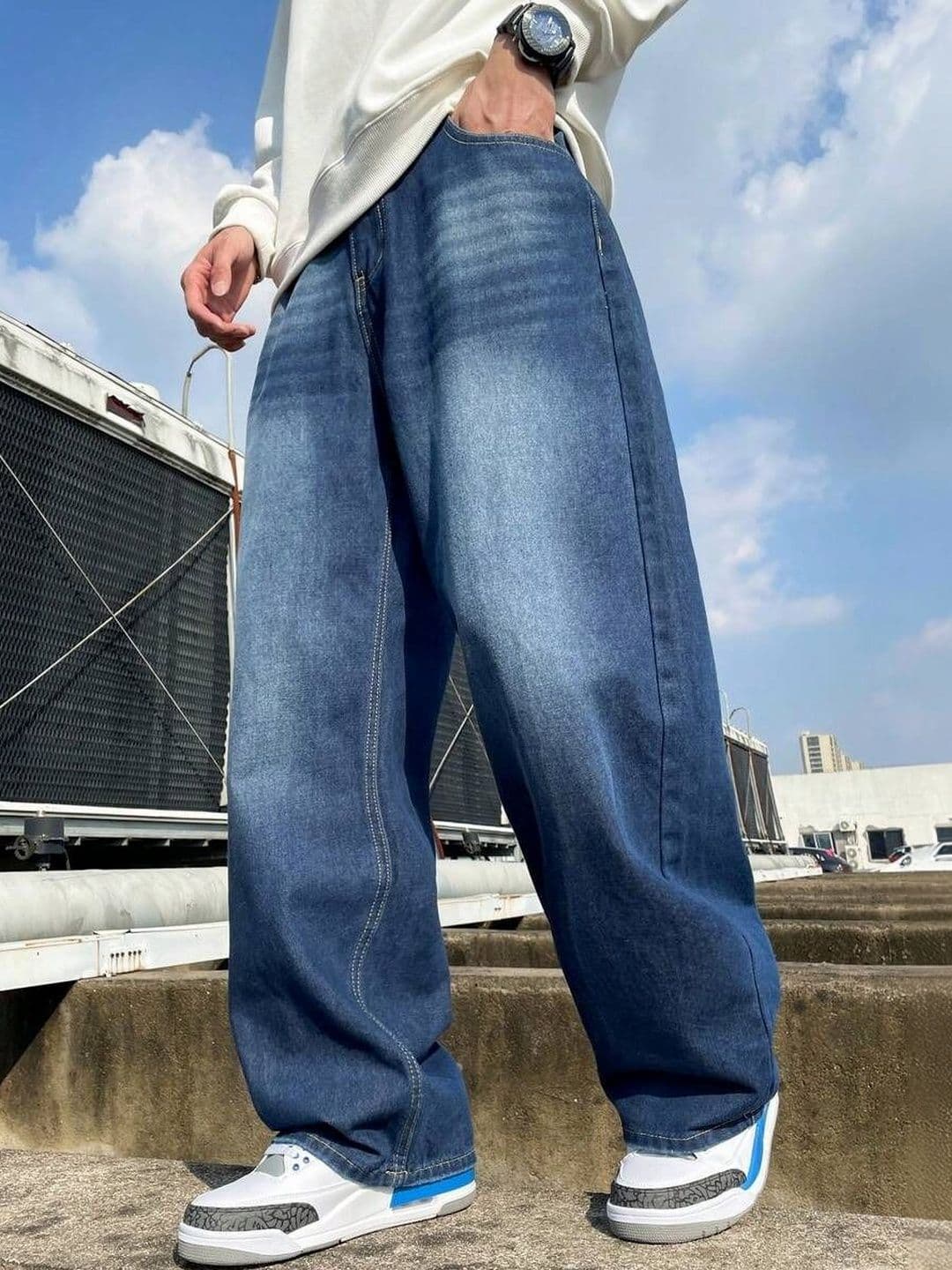 YAMEETFIT Men Jean Mid-Rise Jeans - view 1
