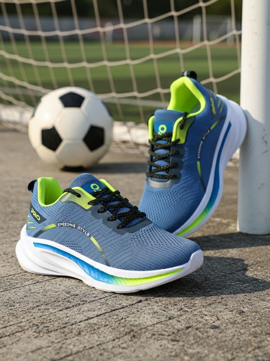 Khadims Men Textile Running Non-Marking Shoes - view 1