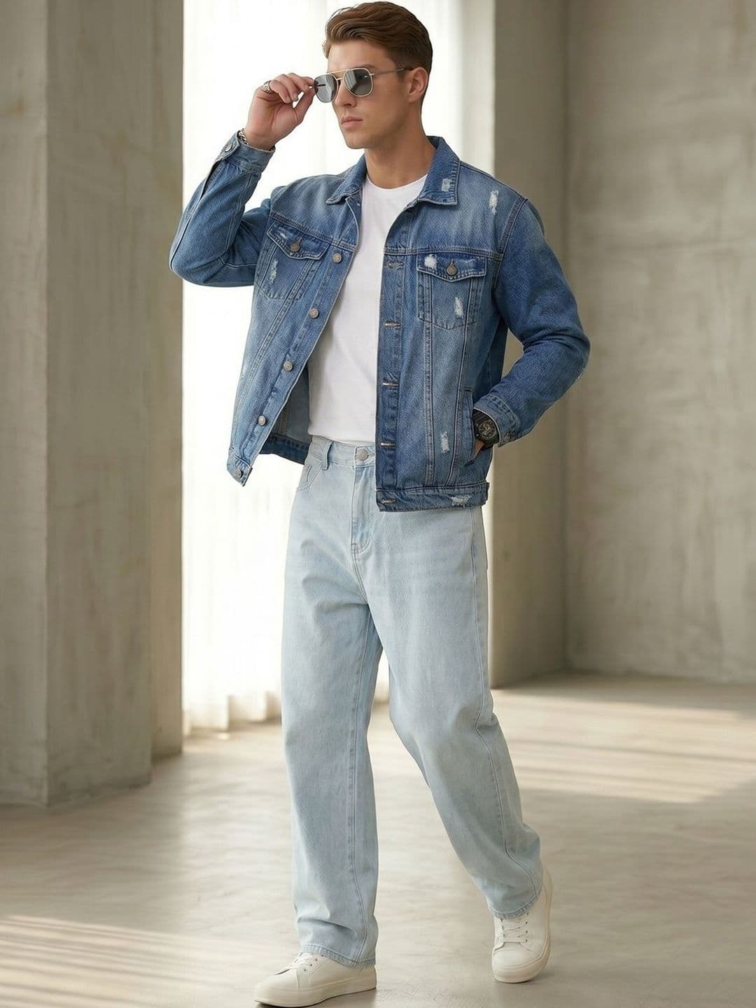 StyleCast Men Comfort Mid-Rise Jeans - view 1