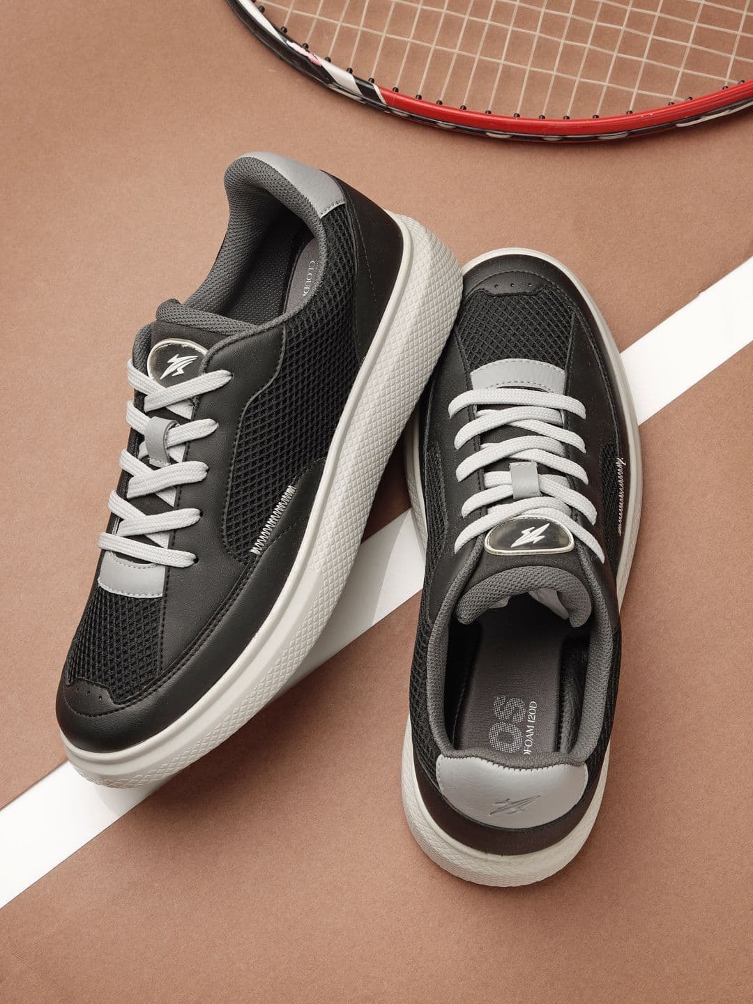HOS Men ERIC Sneakers Lace-Up Casual Lightweight Daily Wear Shoes - view 1