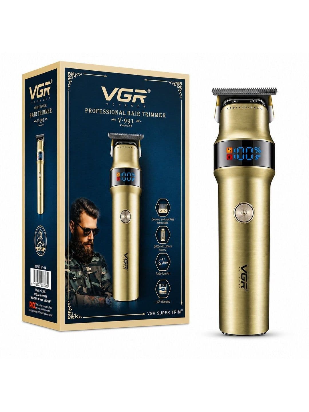 VGR V-991 Rechargeable Hair Trimmer - view 1