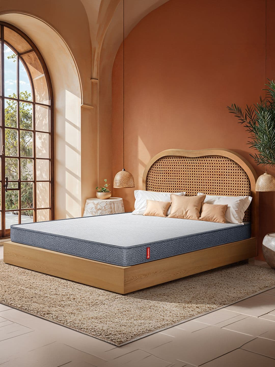 Duroflex LiveIn 2 In 1 Reversible Soft & Firm Sides Foam 5" Double Mattress (72x48 Inch) - view 1